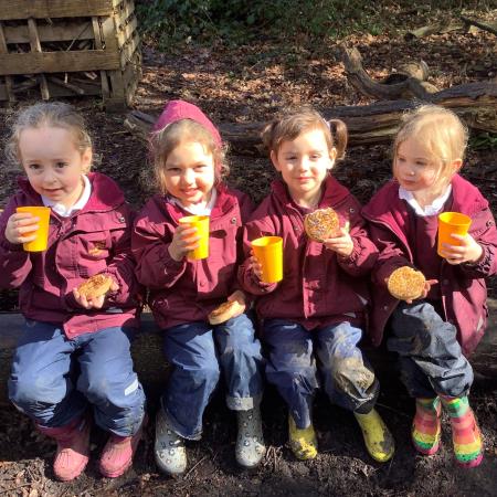 Nursery woodland adventure & campfire