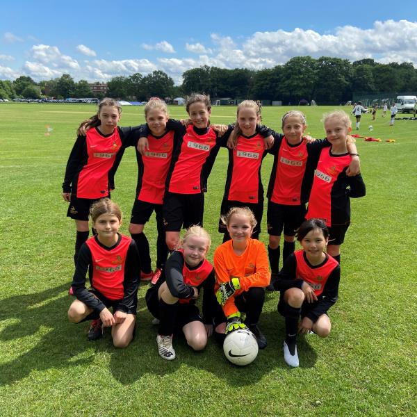 Girls compete in the ISFA Regionals
