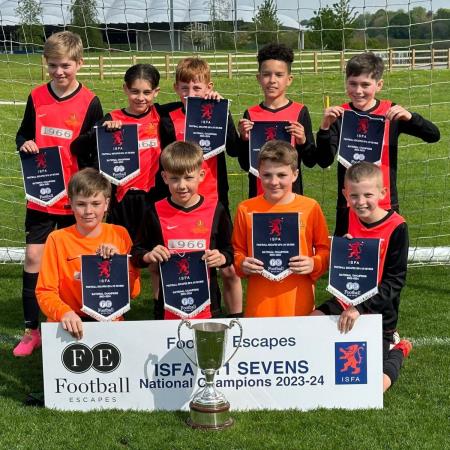 U11 ISFA win