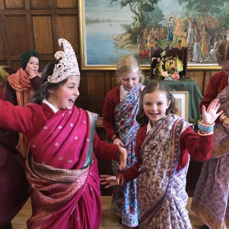 Year 3 trip to Bhaktivedanta Manor